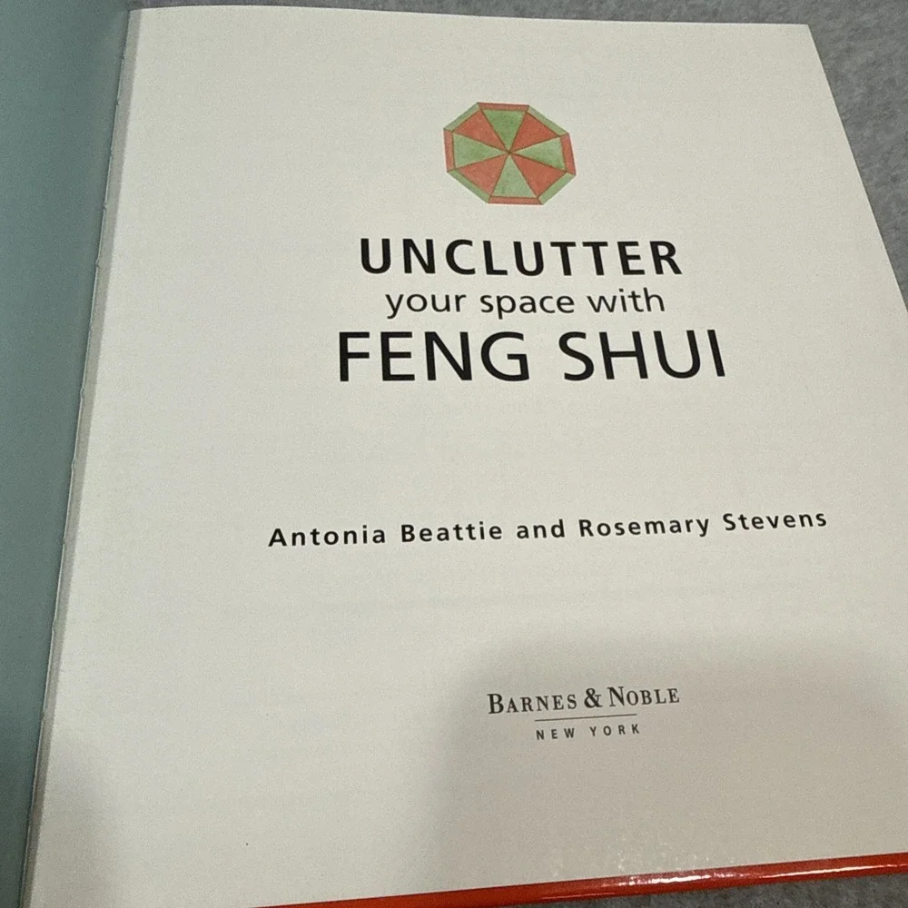 VTG Unclutter Your Space With Feng Shui Antonia Beattie Hardcover Barnes & Noble